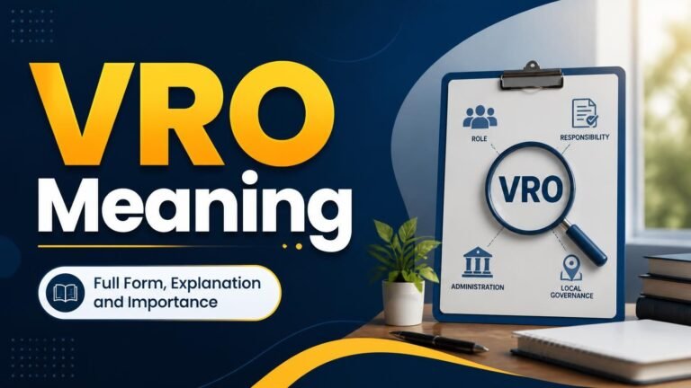 VRO Meaning